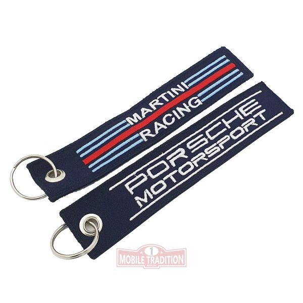 Remove Porsche Motorsport Martini Racin keyring