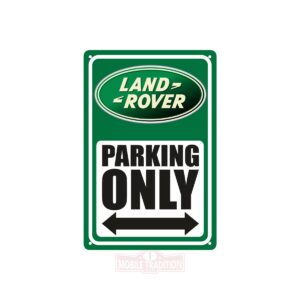 Land Rover Parking Only