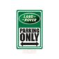 Land Rover Parking Only