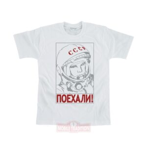 T Shirt Y Gagarin ПОЕХАЛИ