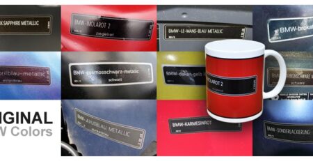 labels bmw color mug