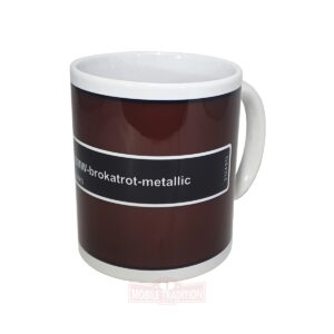 259/3 Brokatrot metallic mug