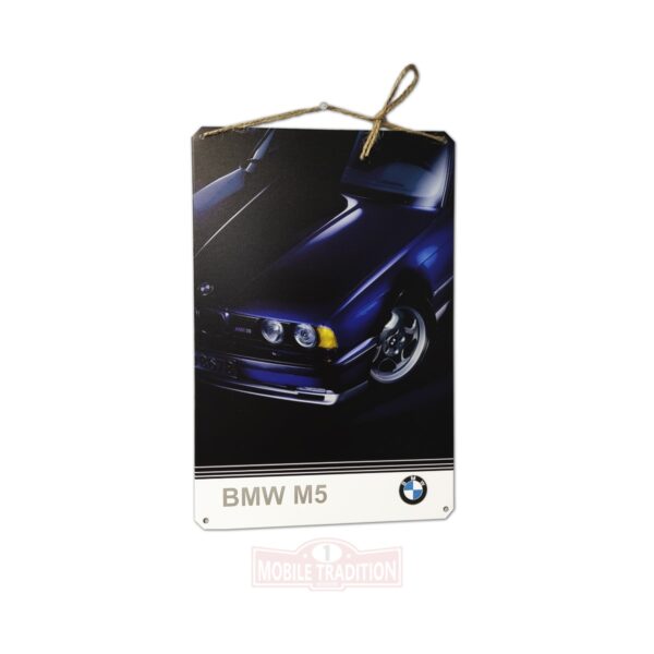 BMW M5 E34 metal plate