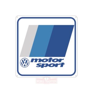 Metal plate Volkswagen Motorsport