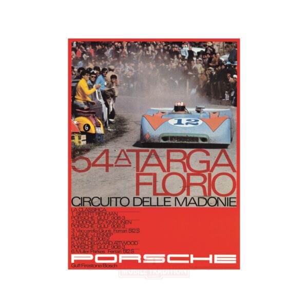 Porsche 908 winner 54a Targa Florio