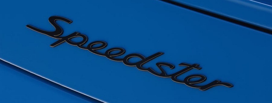 Porsche Speedster Emblem