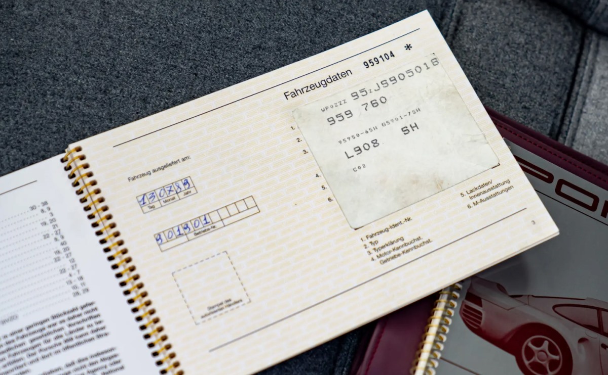 1988 Porsche 959 Sport