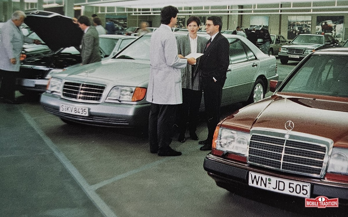 mercedes w124 производство