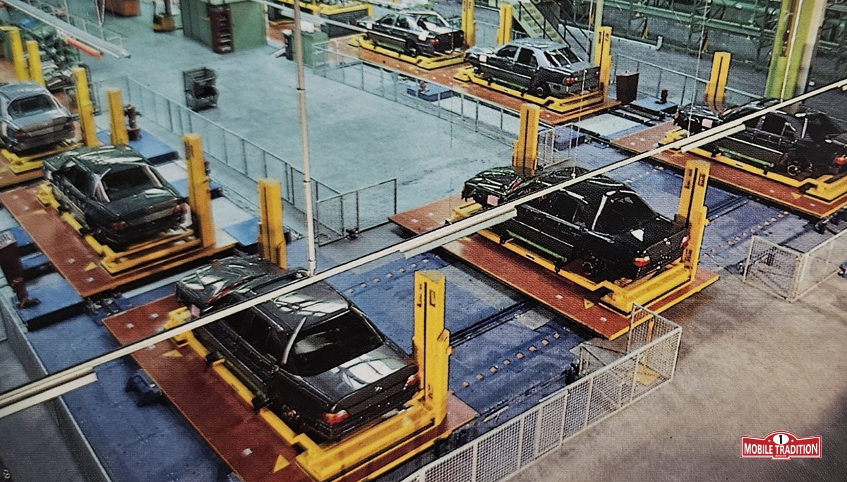 mercedes w124 производство