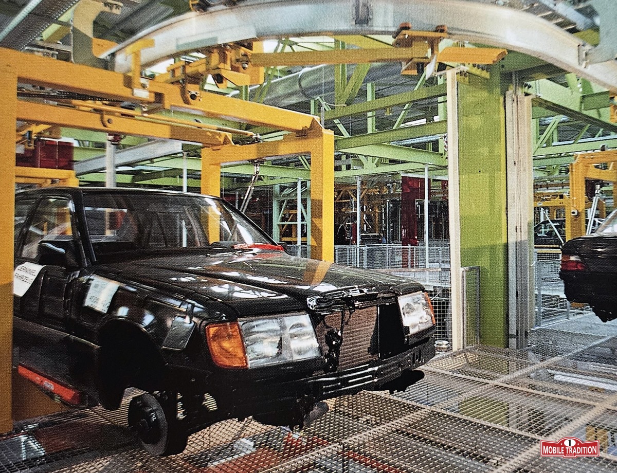 mercedes w124 производство