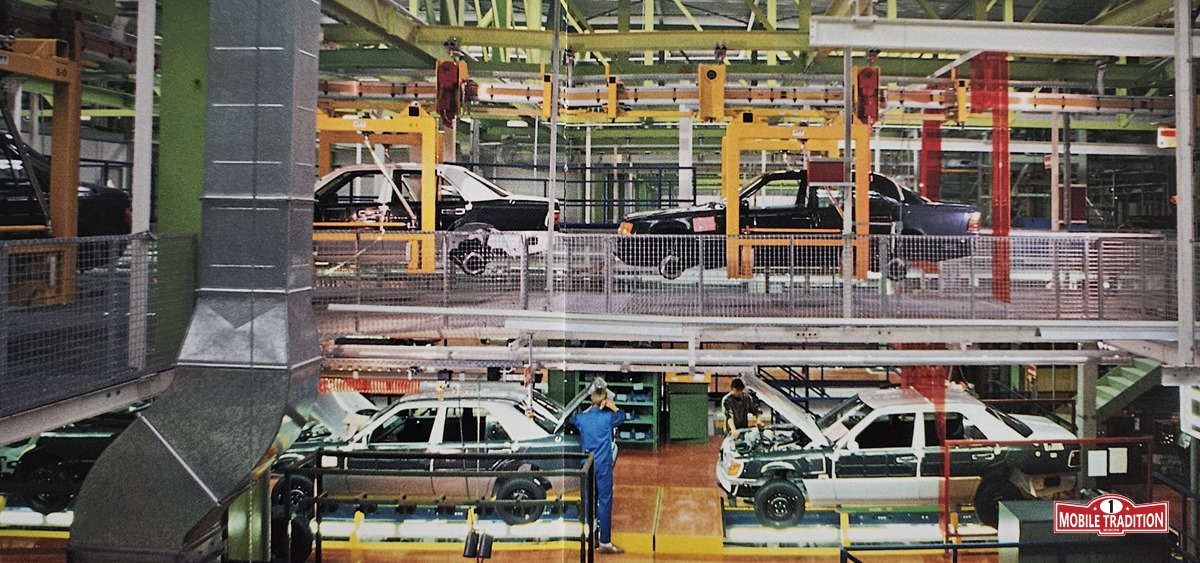 mercedes w124 производство