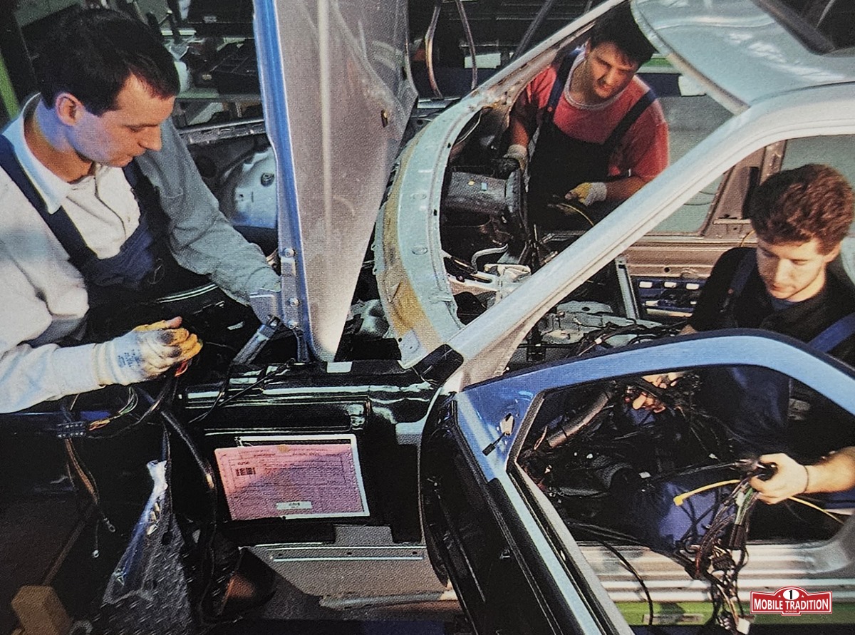 mercedes w124 производство