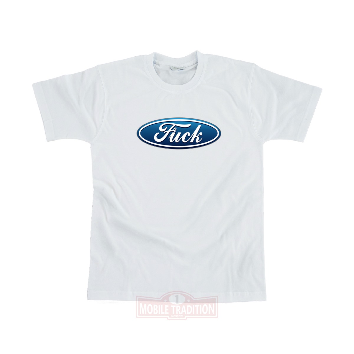 Футболка Ford Fuck белая